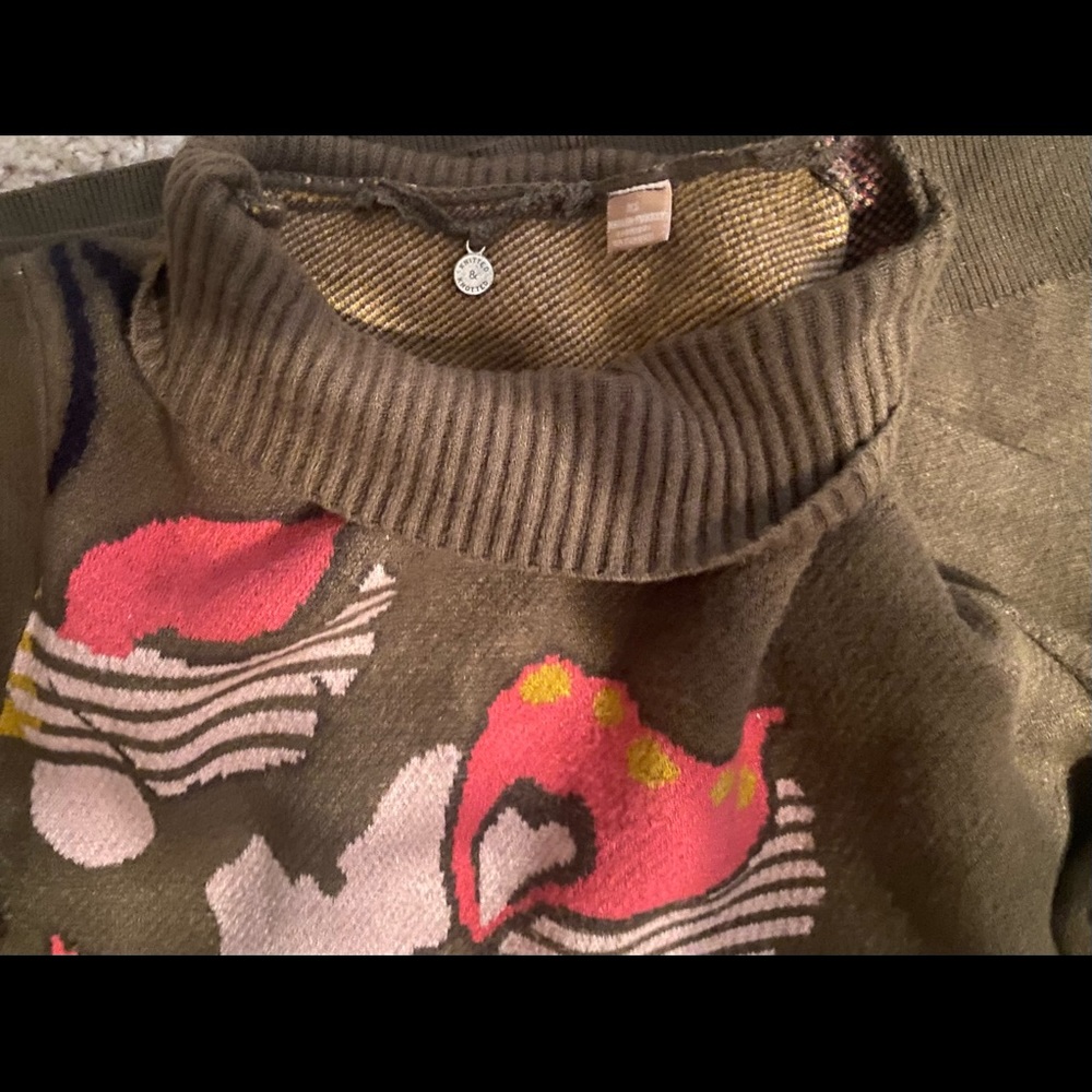 Anthropologie Knitted and Knotted Turtleneck Small